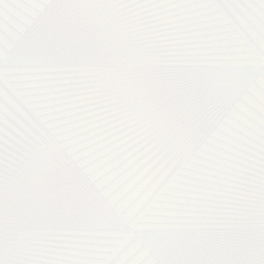 Gala 3D Effect Fan Metallic Wallpaper - White - Erismann - 10404 - 01Wallpaper199