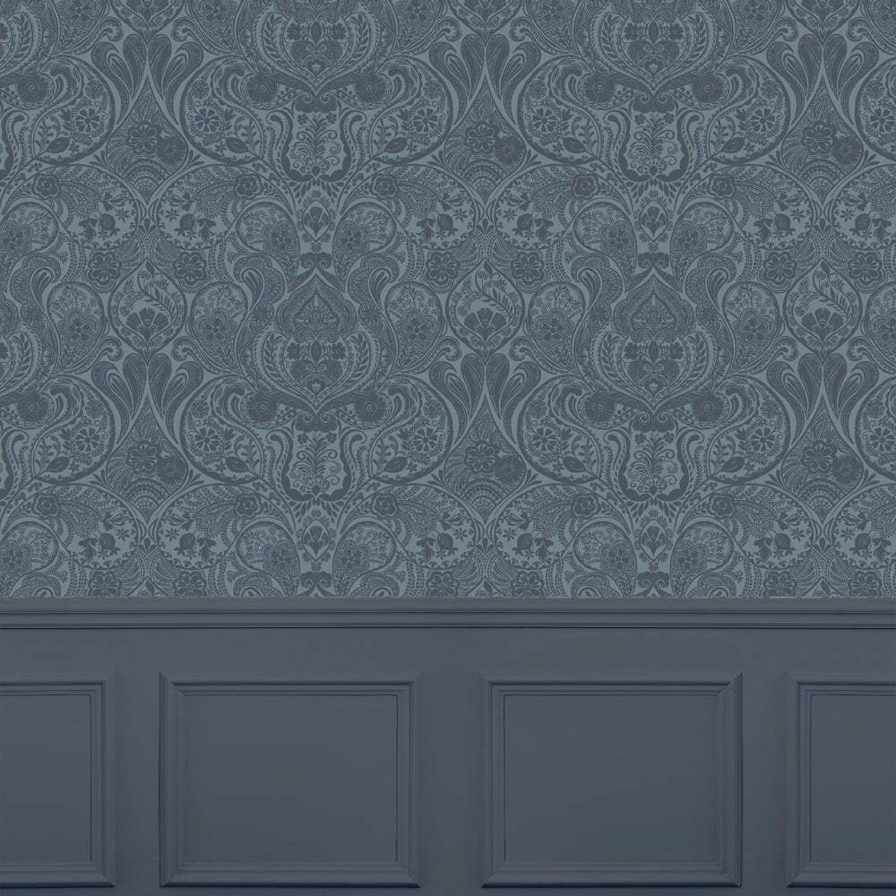 Galadriel Wallpaper - Sapphire - Voyage Maison - GALADRI/WPO/SAPWallpaper199