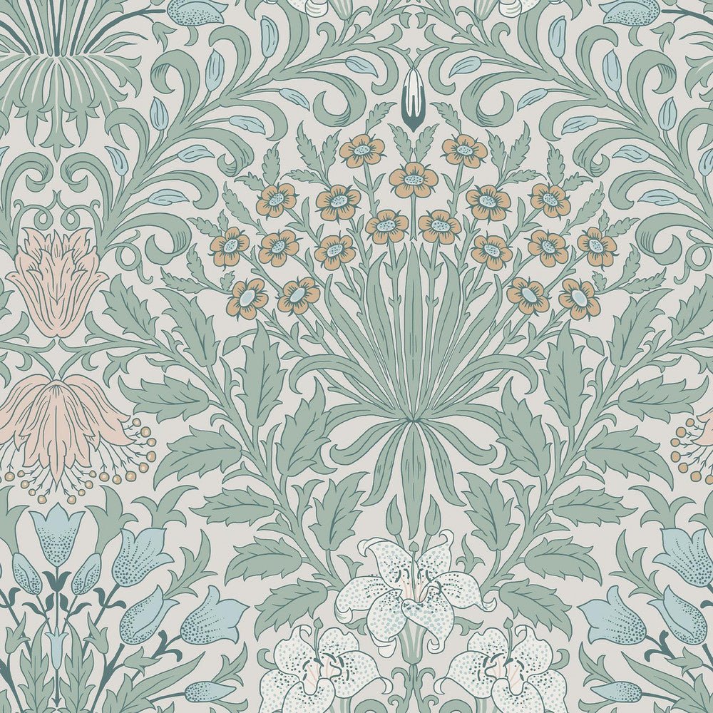 Garden Wallpaper - Cottage Blues - 140496 - William MorrisWallpaper199