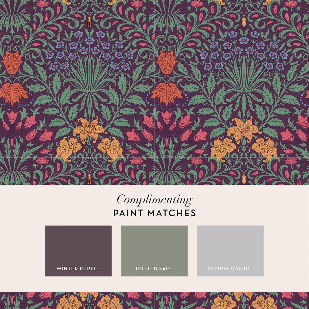 Garden Wallpaper - Dewberry - 140498 - William MorrisWallpaper199