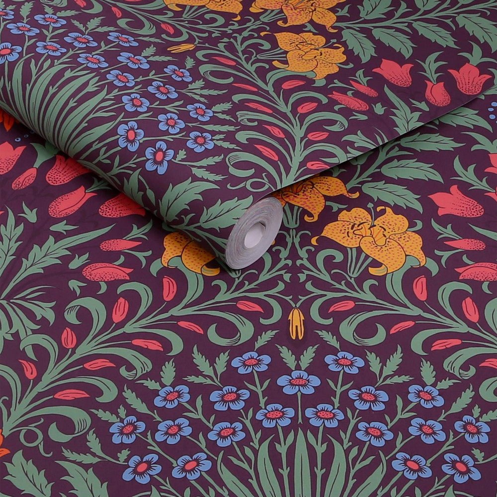 Garden Wallpaper - Dewberry - 140498 - William MorrisWallpaper199