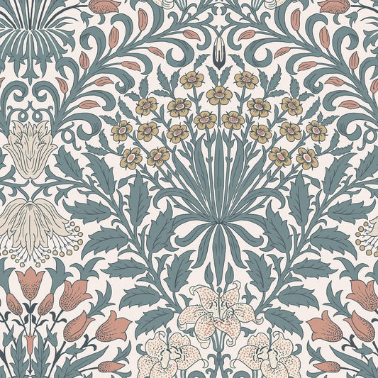 Garden Wallpaper - Dusty Blue - 140493 - William MorrisWallpaper199