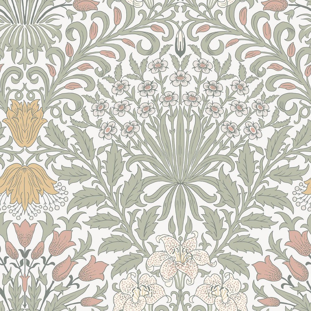 Garden Wallpaper - Soft Sage - 140497 - William MorrisWallpaper199