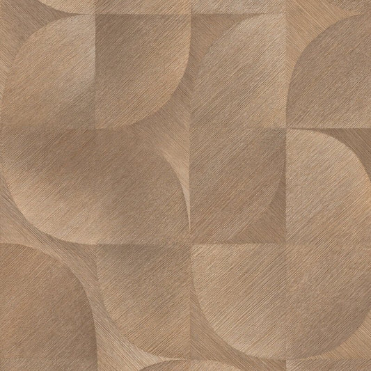 Geometric Tile Abstract Wallpaper - Bronze - Erismann - 10392 - 11Wallpaper199