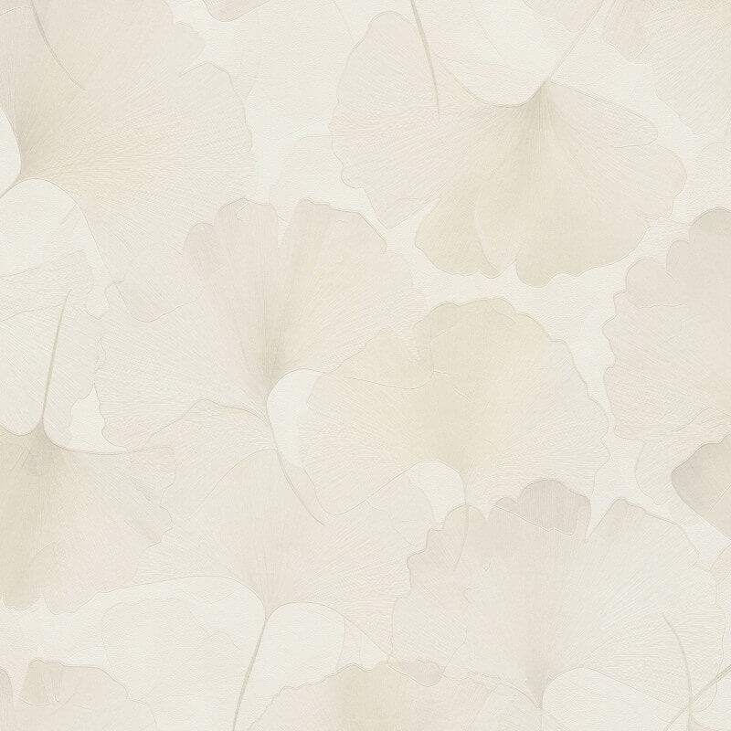 Ginko Dream Floral Metallic Wallpaper - Cream - Erismann - 10470 - 14Wallpaper199