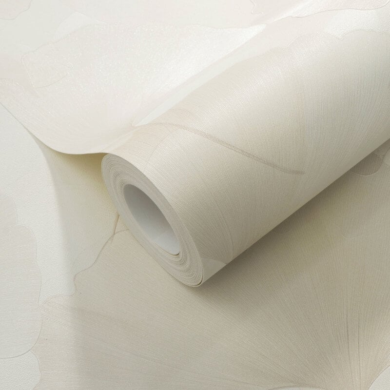 Ginko Dream Floral Metallic Wallpaper - Cream - Erismann - 10470 - 14Wallpaper199