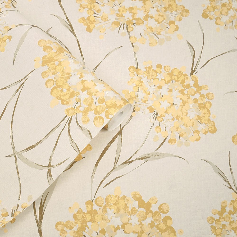Giselle Wallpaper - Ochre - Laura Ashley - 140330Wallpaper199