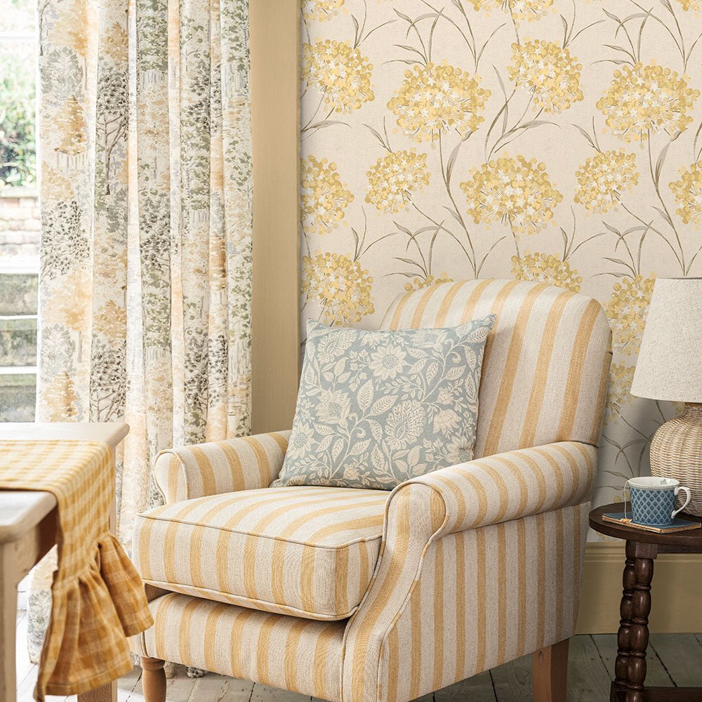 Giselle Wallpaper - Ochre - Laura Ashley - 140330Wallpaper199