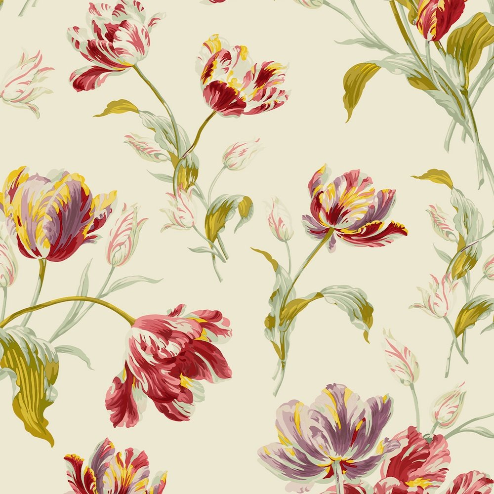 Gosford Wallpaper - Cranberry - Laura Ashley - 113400Wallpaper199