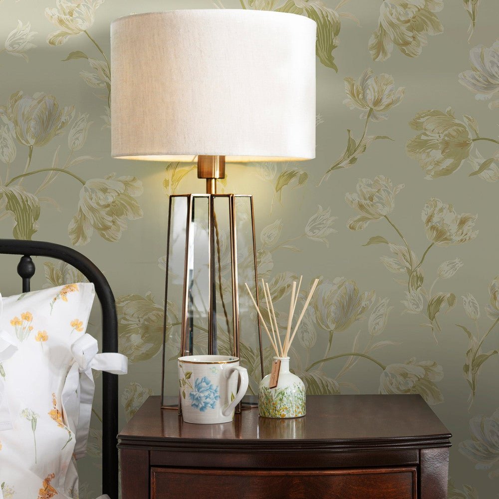 Gosford Wallpaper - Sage Green - Laura Ashley - 122769Wallpaper199