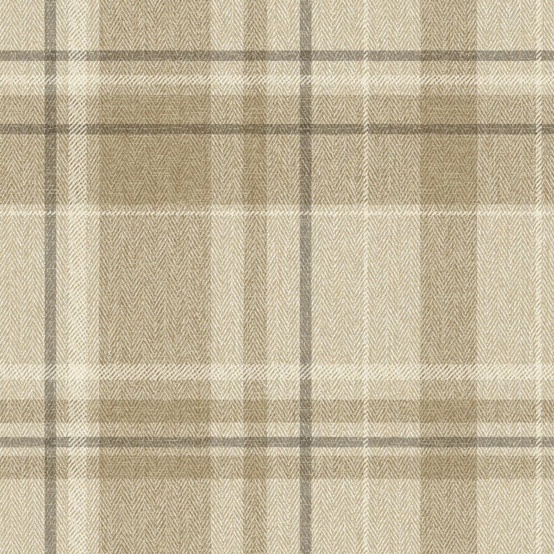 Harris Check Wallpaper - Natural - Crown - M1868Wallpaper199