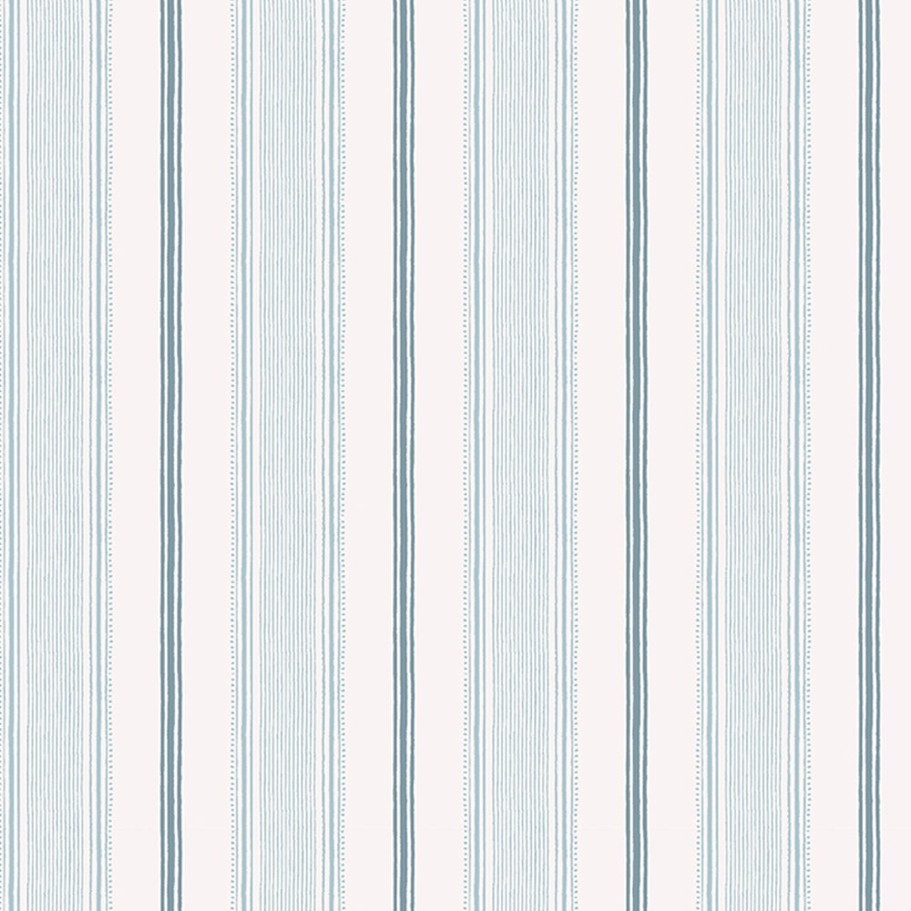 Heacham Stripe Wallpaper - Seaspray - Laura Ashley - 115271Wallpaper199