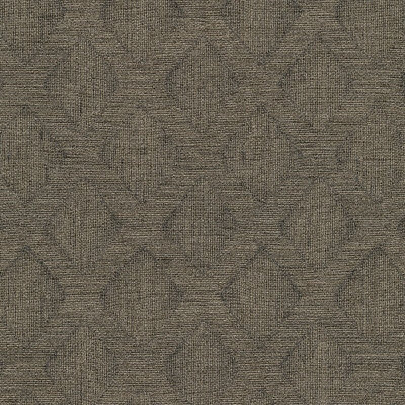 Hidden Harmony Geometric Wallpaper - Forest Green - Erismann - 10509 - 36Wallpaper199