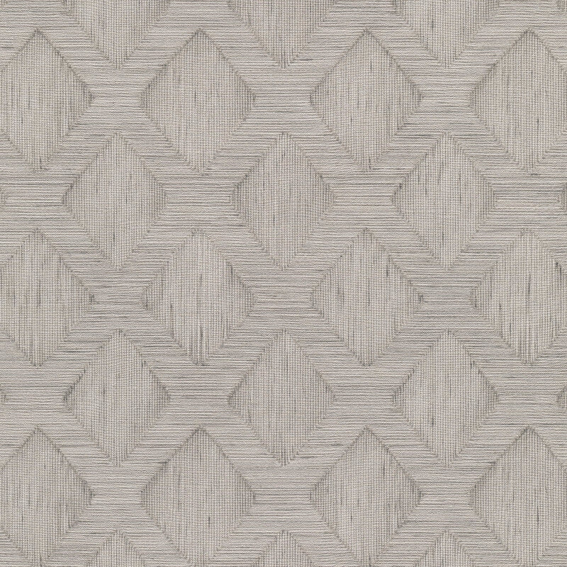 Hidden Harmony Geometric Wallpaper - Grey - Erismann - 10509 - 37Wallpaper199