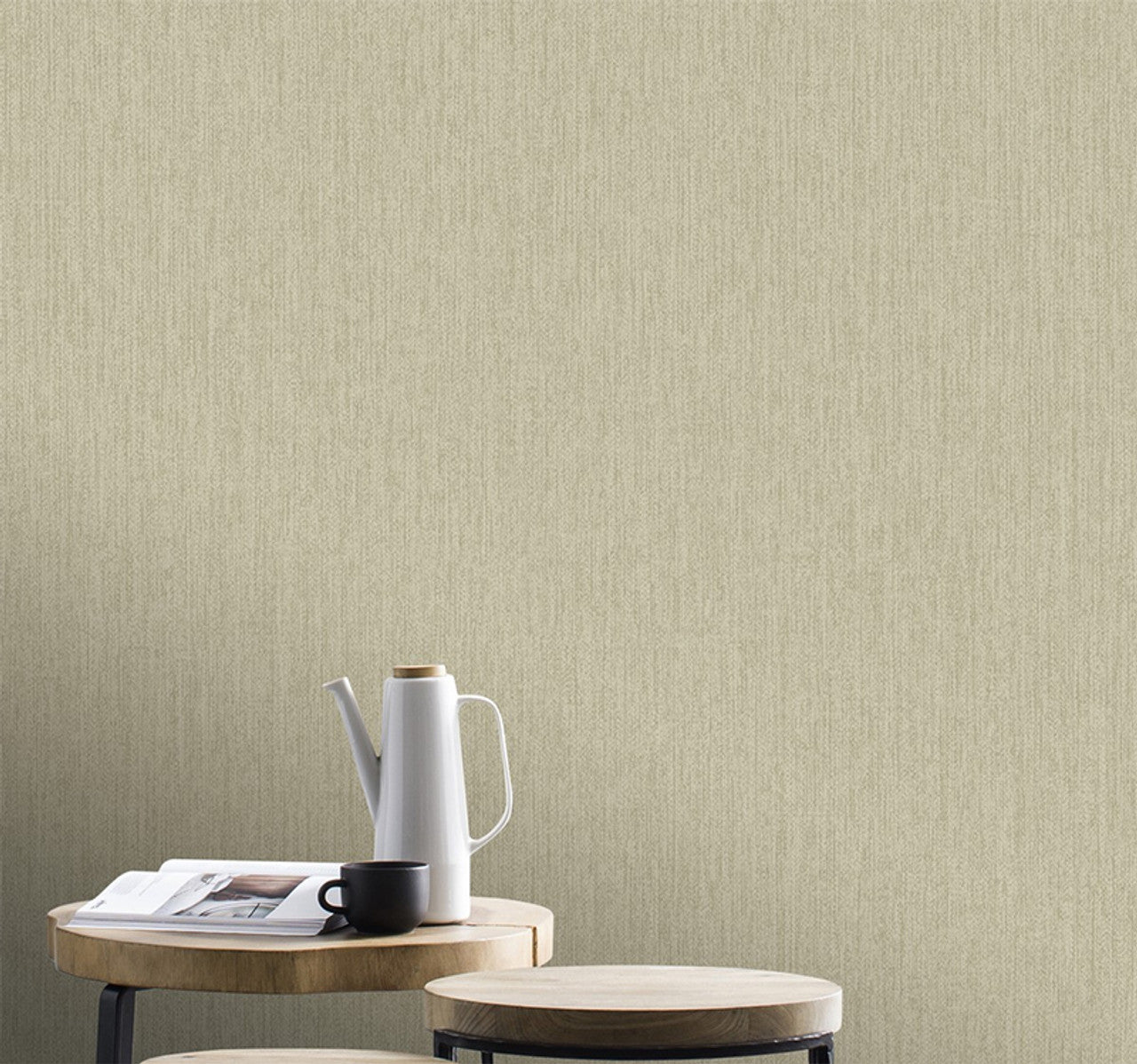 Highgrove Plain Wallpaper - Gold - Rasch - 275192Wallpaper199