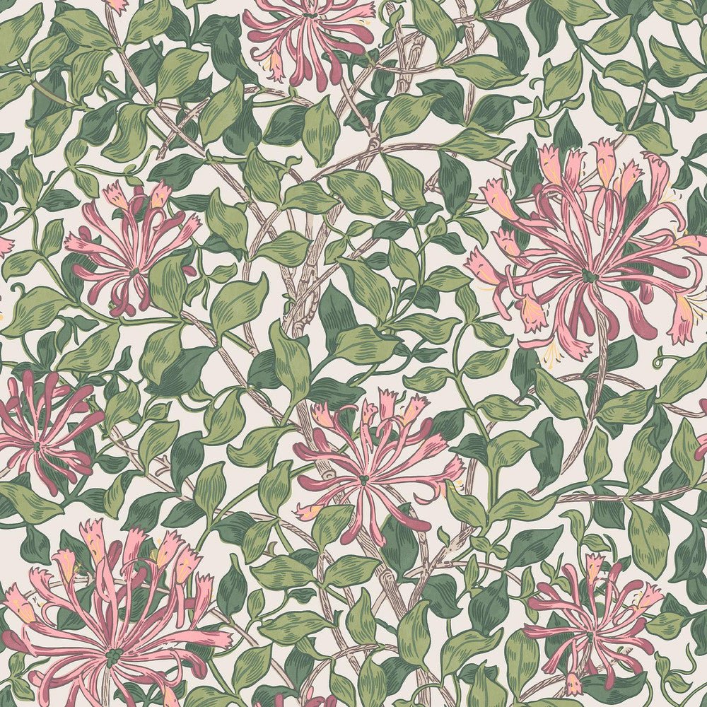 Honeysuckle Wallpaper - Blossom - 140486 - William MorrisWallpaper199