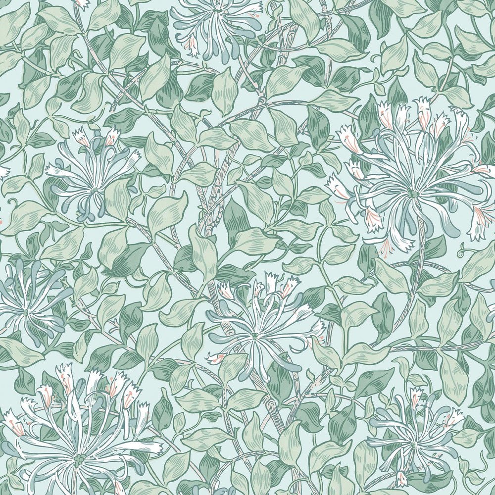 Honeysuckle Wallpaper - Breeze - 140485 - William MorrisWallpaper199