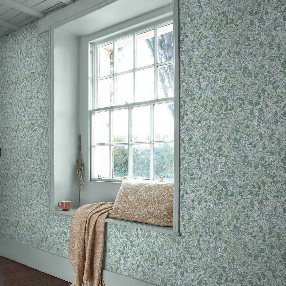 Honeysuckle Wallpaper - Breeze - 140485 - William MorrisWallpaper199