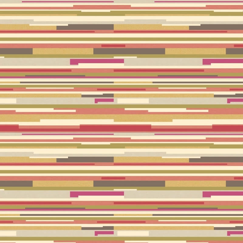 Horizontal Stripe Wallpaper - Mustard Yellow - Hoopla Walls - HWA1062WWallpaper199
