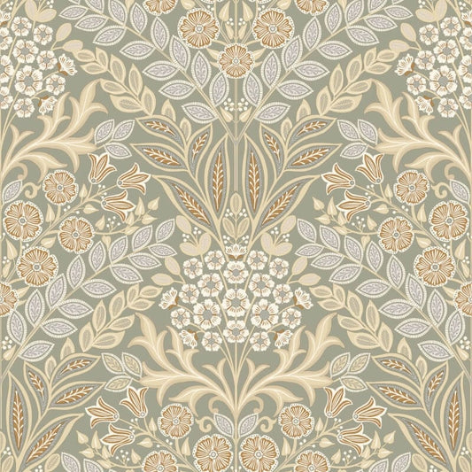 Icon Belvedere Floral Wallpaper - Taupe - Grandeco - IC2102Wallpaper199