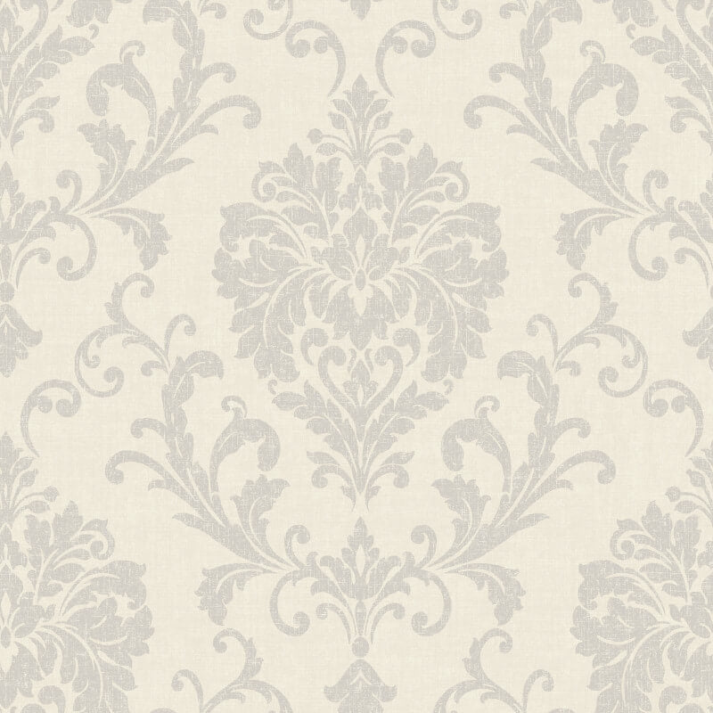 Icon Margritte Damask Wallpaper - Grey - Grandeco - IC2002Wallpaper199