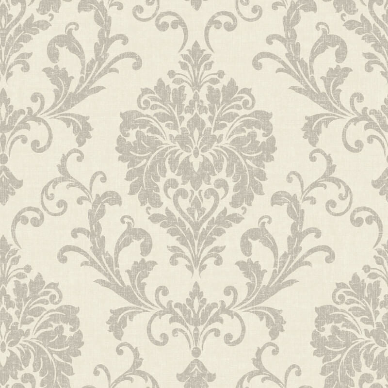 Icon Margritte Damask Wallpaper - Taupe - Grandeco - IC2001Wallpaper199