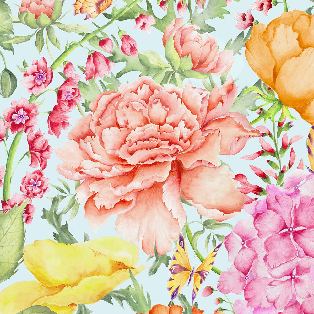 Idalia Wallpaper - Duck Egg Blue - Voyage Maison - IDALIA/WPO/DEBWallpaper199