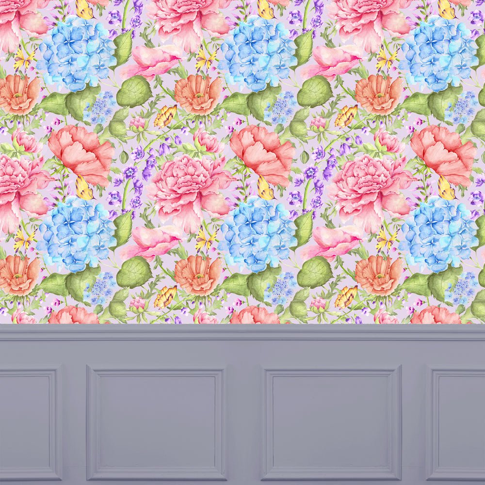 Idalia Wallpaper - Heather - Voyage Maison - IDALIA/WPO/HEAWallpaper199