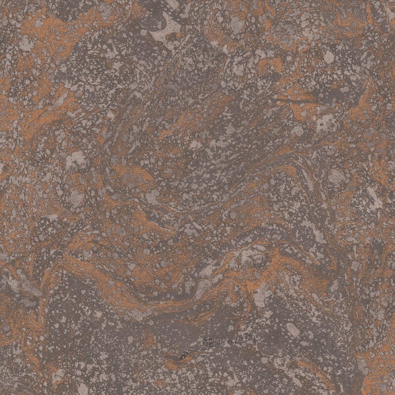 Infused Marble Metallic Wallpaper - Black/Copper - SK Filson - SK20031Wallpaper199