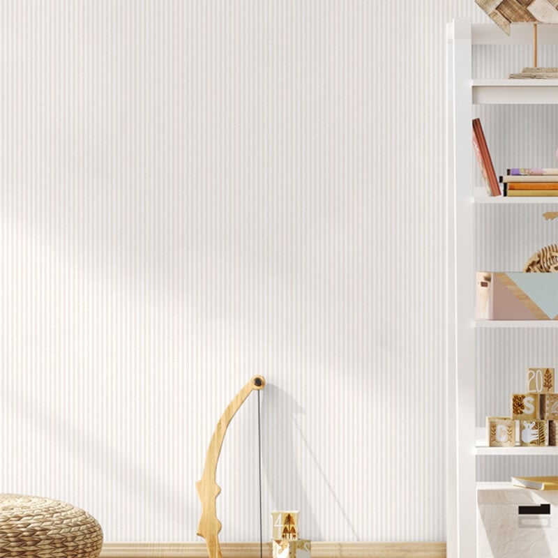 Jack N Rose Kinder Stripe Wallpaper - Beige - Grandeco - LL03100Wallpaper199