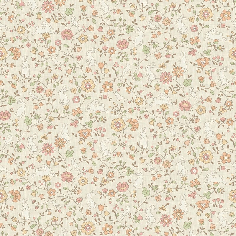 Jack N Rose Liberty Floral Wallpaper - Beige - Grandeco - JS3103Wallpaper199