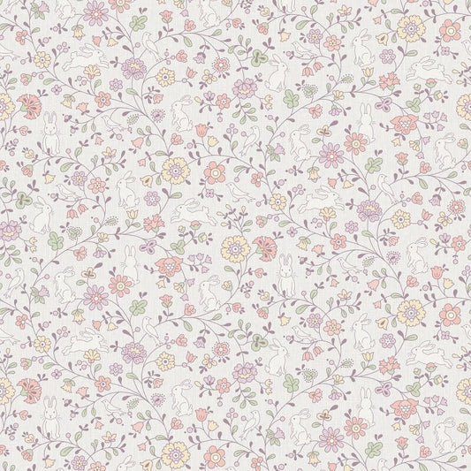 Jack N Rose Liberty Floral Wallpaper - Lilac/Pink - Grandeco - JS3101Wallpaper199