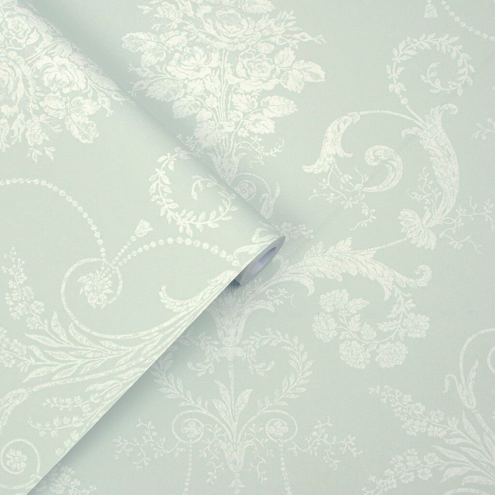 Josette Wallpaper - Duck Egg - Laura Ashley - 113380Wallpaper199