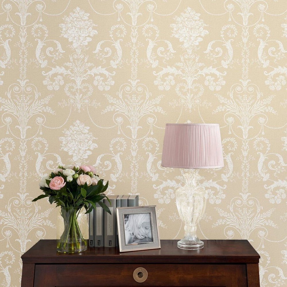 Josette Wallpaper - Linen - Laura Ashley - 113384Wallpaper199