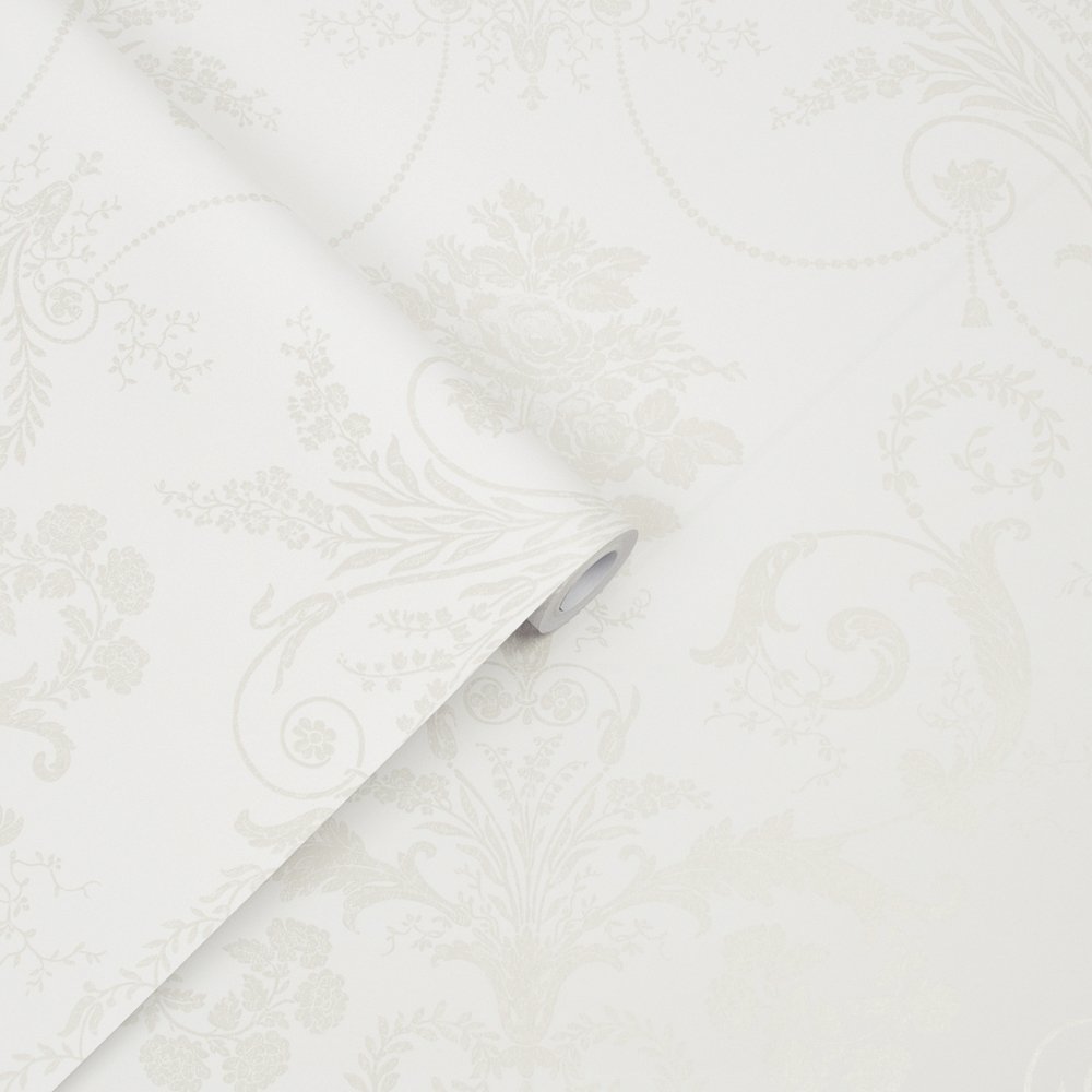 Josette Wallpaper - White - Laura Ashley - 113382Wallpaper199