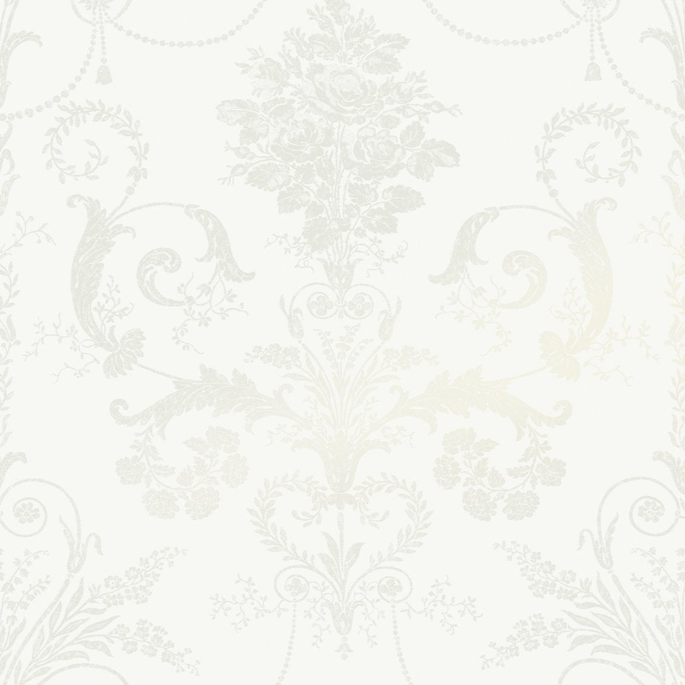 Josette Wallpaper - White - Laura Ashley - 113382Wallpaper199