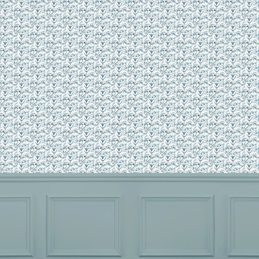 Juna Wallpaper - Denim - Voyage Maison - JUNA/WPO/DENWallpaper199