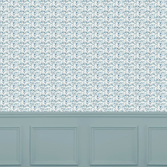 Juna Wallpaper - Denim - Voyage Maison - JUNA/WPO/DENWallpaper199