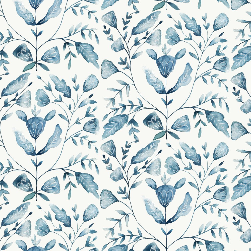 Juna Wallpaper - Denim - Voyage Maison - JUNA/WPO/DENWallpaper199