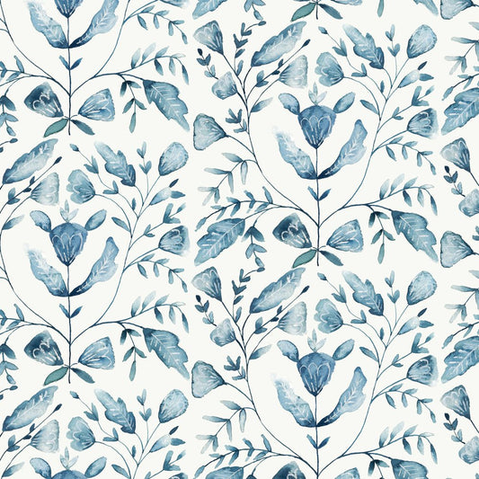 Juna Wallpaper - Denim - Voyage Maison - JUNA/WPO/DENWallpaper199