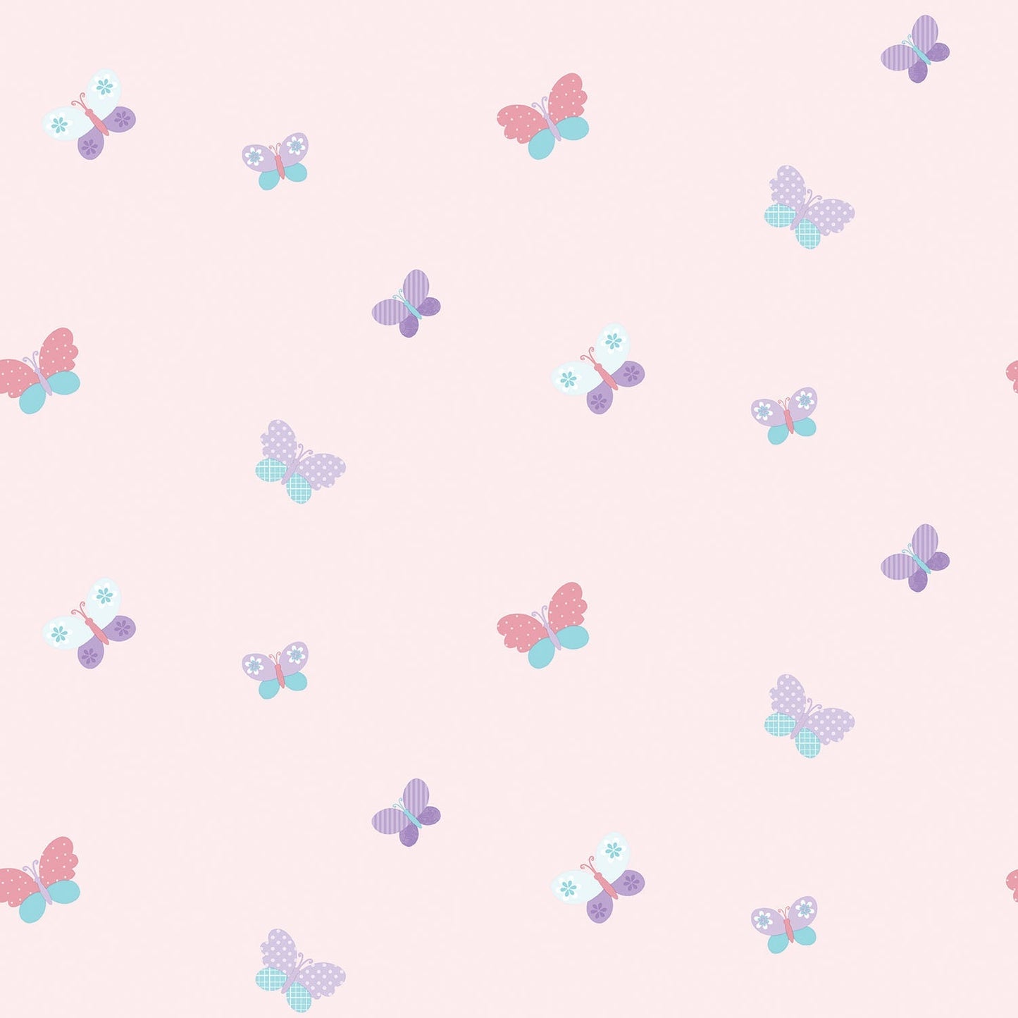 Just 4 Kids 2 Butterfly Wallpaper - Pink - Galerie - G56008Wallpaper199