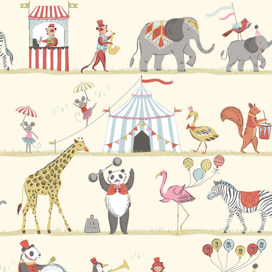 Just 4 Kids 2 Circus Wallpaper - Multi - Galerie - G56545Wallpaper199
