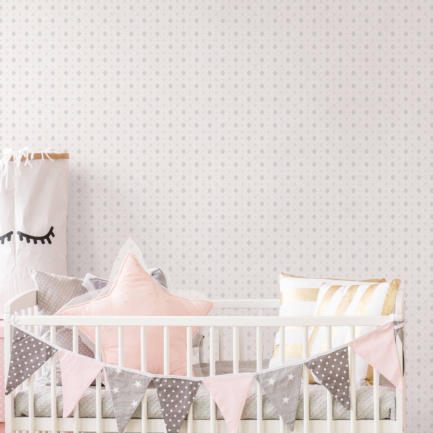 Just 4 Kids 2 Ethnic Print Wallpaper - Beige / Grey - Galerie - G56530Wallpaper199