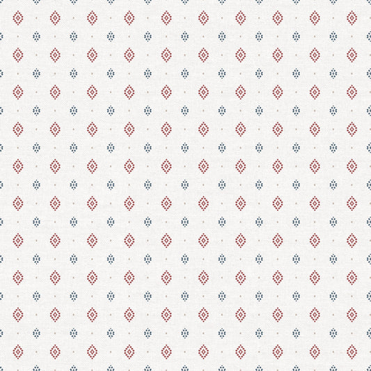 Just 4 Kids 2 Ethnic Print Wallpaper - Red / Blue - Galerie - G56529Wallpaper199