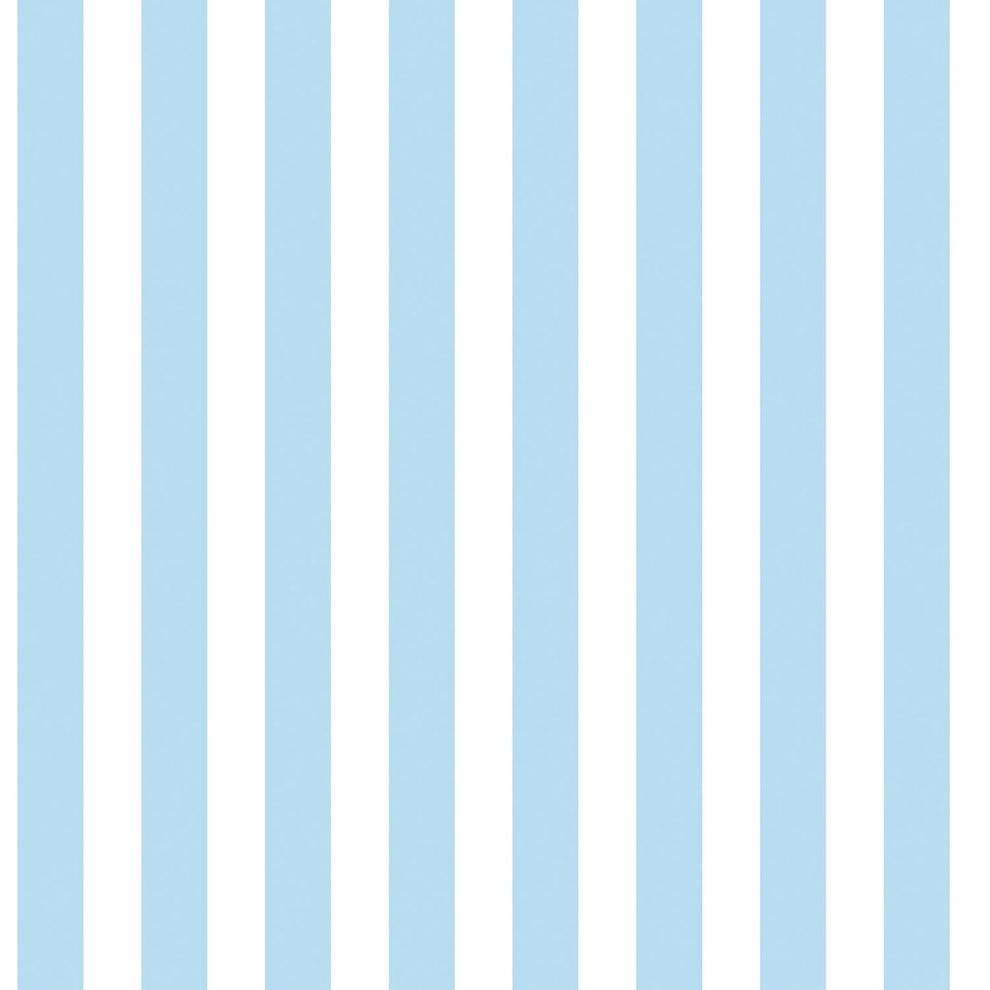 Just 4 Kids 2 Stripe Wallpaper - Blue / White - Galerie - G56025Wallpaper199