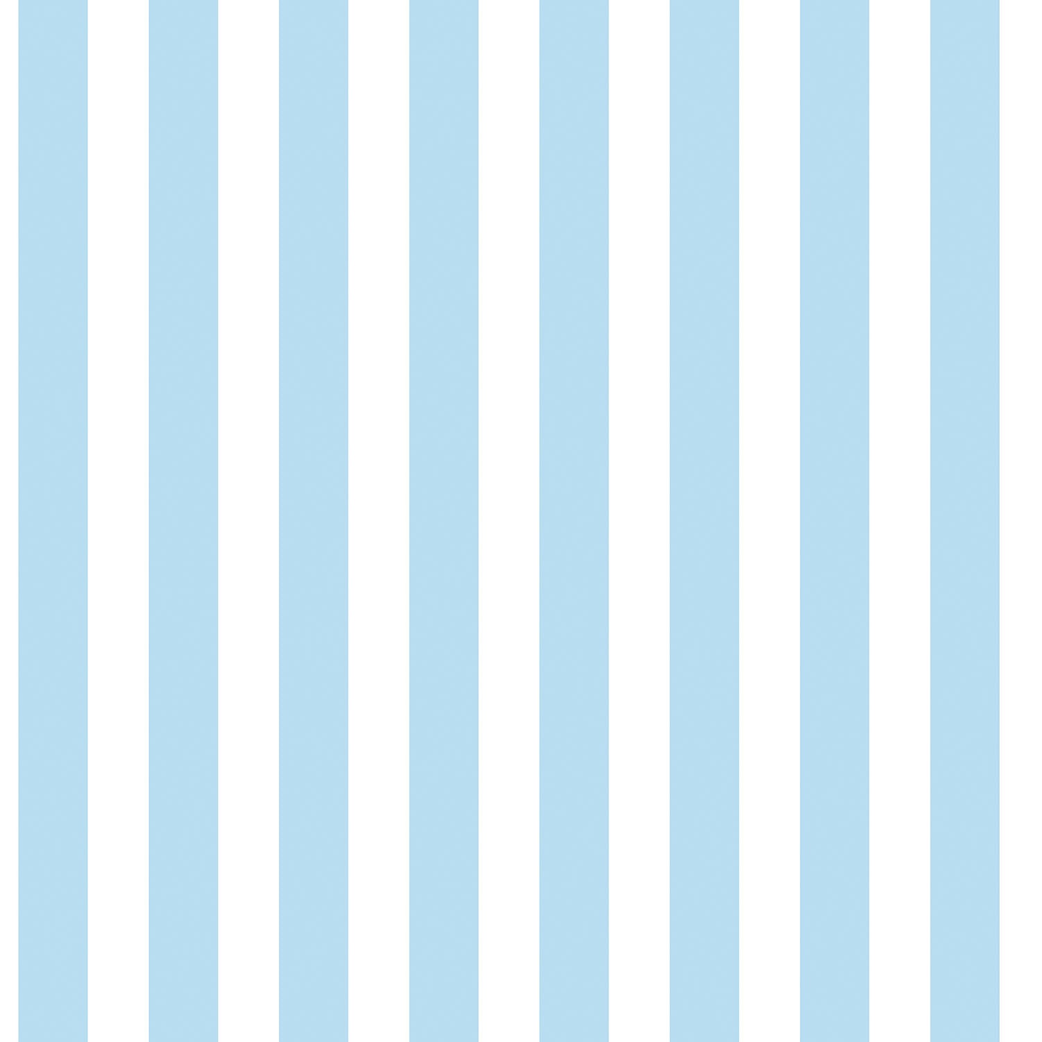 Just 4 Kids 2 Stripe Wallpaper - Blue / White - Galerie - G56025Wallpaper199