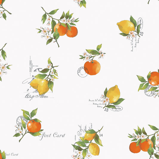 Just Kitchens Citrus Toss Wallpaper - Orange / Yellow / Green - Galerie - G45412Wallpaper199