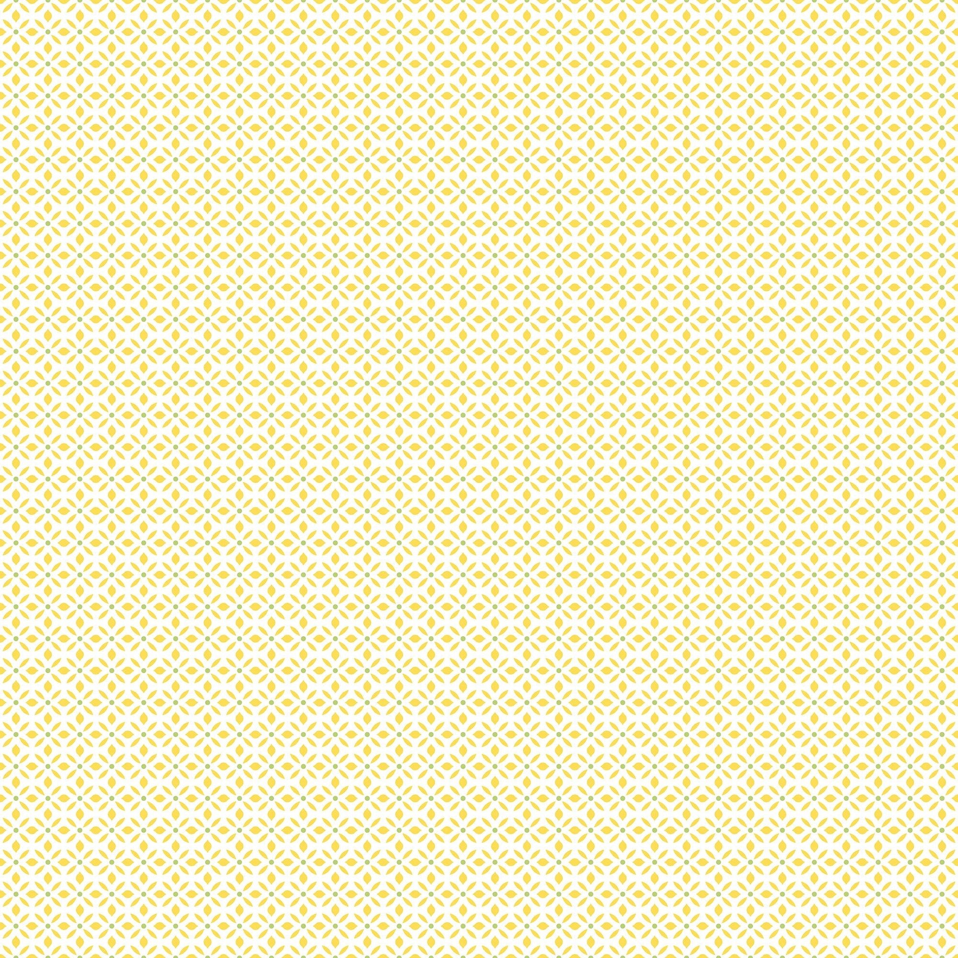 Just Kitchens Leaf Dot Spot Wallpaper - Yellow / Green - Galerie - G45432Wallpaper199