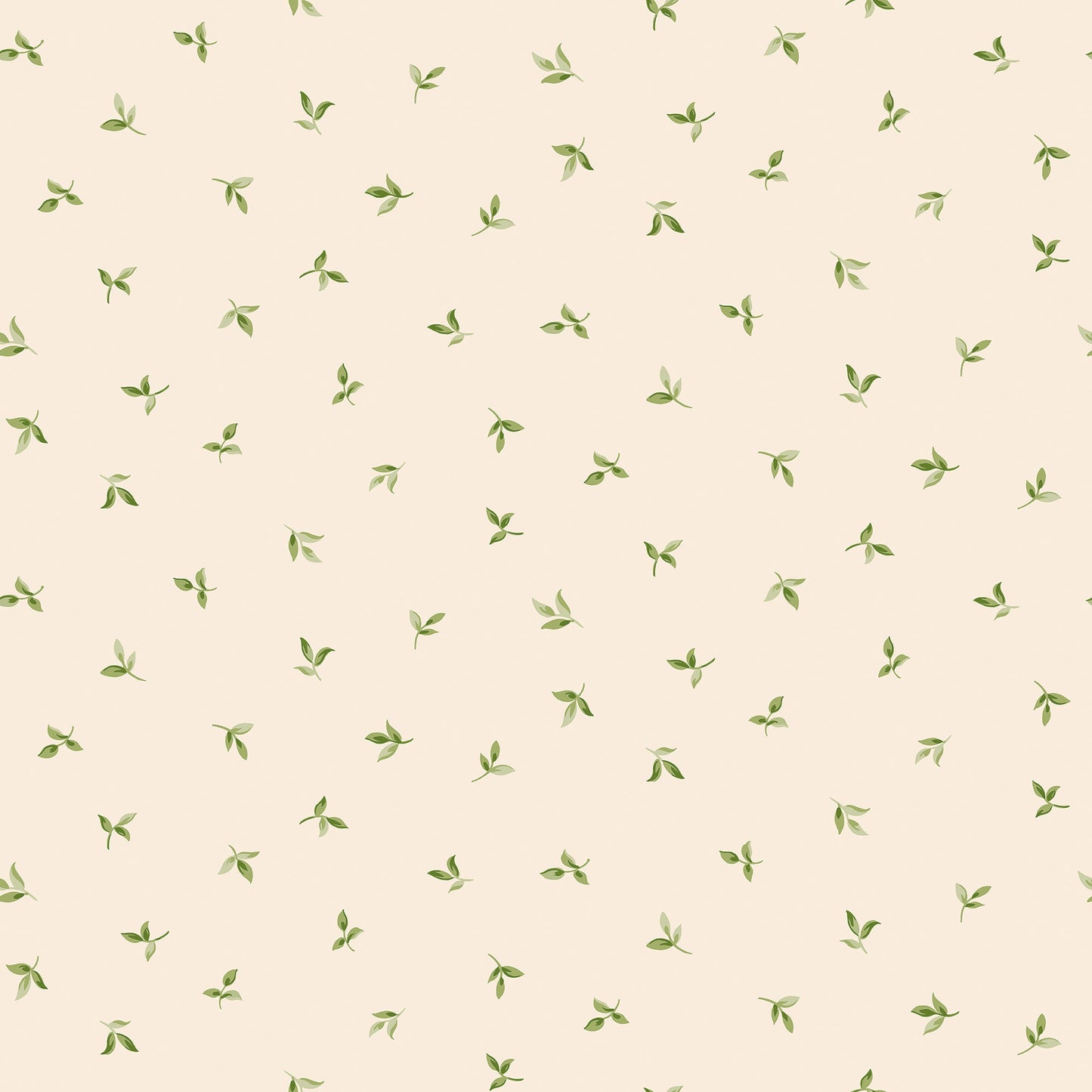Just Kitchens Leaf Toss Wallpaper - Taupe / Green - Galerie - G45436Wallpaper199