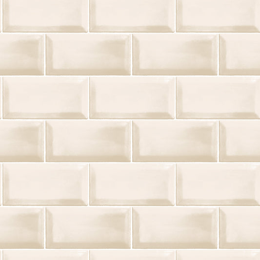 Just Kitchens Metro Tile Wallpaper - Beige - Galerie - G45444Wallpaper199